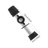 Maxbell Kazoo Instrument Accompaniment Compact Toy Professional Beginner Kids Adults Silver