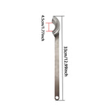 Maxbell Saxophone Repair Tool Professional Repairing Leveling for Luthier Oboe 33cm