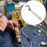 Maxbell Saxophone Repair Tool Professional Repairing Leveling for Luthier Oboe 37cm