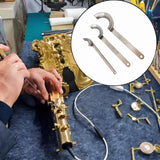 Maxbell Saxophone Repair Tool Professional Repairing Leveling for Luthier Oboe Full