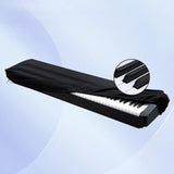 Maxbell Piano Keyboard Dust Cover Portable with Elastic & Cord Lock Protective Cover 61 Keys
