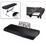 Maxbell Piano Keyboard Dust Cover Portable with Elastic & Cord Lock Protective Cover 61 Keys