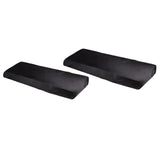 Maxbell Piano Keyboard Dust Cover Portable with Elastic & Cord Lock Protective Cover 61 Keys
