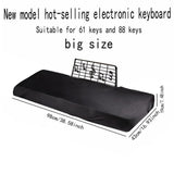 Maxbell Piano Keyboard Dust Cover Portable with Elastic & Cord Lock Protective Cover 61 Keys
