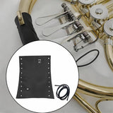 Maxbell French Horn Hand Guard Portable Wrap Cover for Practice Exercise Performance pu