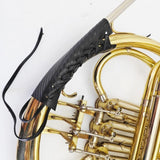 Maxbell French Horn Hand Guard Portable Wrap Cover for Practice Exercise Performance pu