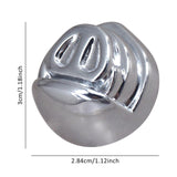 Maxbell 3 Pieces Guitar Control Speed Tone Volume Knobs Sturdy Metal Pot Buttons Cap