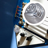 Maxbell 3 Pieces Guitar Control Speed Tone Volume Knobs Sturdy Metal Pot Buttons Cap