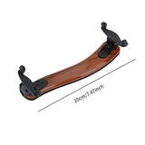 Maxbell Violin Maple Shoulder Rest Pad 4/4 3/4 Violin Violin Support for Accessories