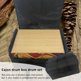 Maxbell Cajon Box Bag Padded Drum Bag 5mm Thick Cajon Accessories Percussion Gig Bag