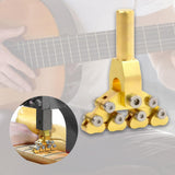 Maxbell Guitar Fret Press Musical Instrument Accessory Versatile Repair Tool