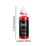 Maxbell Tuning Slide Oil 47ml Portable Trumpet Valve Oil for French Trumpet A