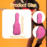 Maxbell Electric Bass Bag Lightweight Portable Bass Storage Case Bass Guitar Gig Bag