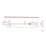 Maxbell Guitar Rod Type Easy to Use Luthier Hand Tools Guitar Parts for Repair