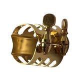 Maxbell Alto Sax Mouthpiece Ligature Parts Double Screws Clamp for Sax Lover Players