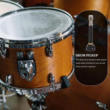 Maxbell Drum Pickup Musical Instruments Pickup for Box Drums Stage Performance
