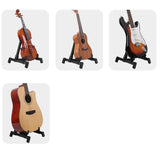Maxbell Guitar Stand Musical Instrument Accessories Universal A Shape Frame for black