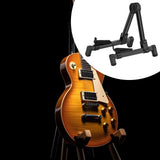 Maxbell Guitar Stand Musical Instrument Accessories Universal A Shape Frame for black