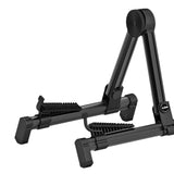 Maxbell Guitar Stand Musical Instrument Accessories Universal A Shape Frame for black