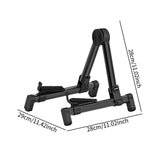 Maxbell Guitar Stand Musical Instrument Accessories Universal A Shape Frame for black