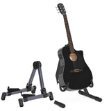 Maxbell Guitar Stand Musical Instrument Accessories Universal A Shape Frame for blue