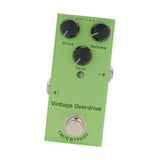 Maxbell Electric Guitar Effects Pedal Professional True Bypass for Stage Live Studio Vintage Overdrive