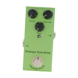 Maxbell Electric Guitar Effects Pedal Professional True Bypass for Stage Live Studio Vintage Overdrive