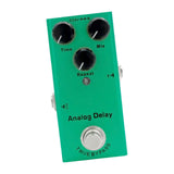 Maxbell Electric Guitar Effects Pedal Professional True Bypass for Stage Live Studio Analog Delay