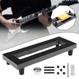 Maxbell Guitar Effect Pedal Board Effects Bracket for Stage Performance Home Concert 35cmx14cm