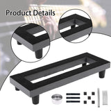 Maxbell Guitar Effect Pedal Board Effects Bracket for Stage Performance Home Concert 35cmx14cm