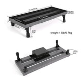Maxbell Guitar Effect Pedal Board Effects Bracket for Stage Performance Home Concert 50cmx18cm