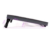 Maxbell Guitar Effect Pedal Board Effects Bracket for Stage Performance Home Concert 50cmx18cm