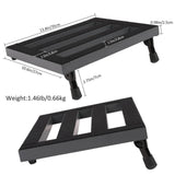Maxbell Guitar Effect Pedal Board Effects Bracket for Stage Performance Home Concert 34cmx27cm
