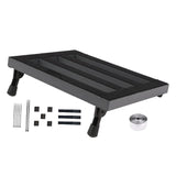 Maxbell Guitar Effect Pedal Board Effects Bracket for Stage Performance Home Concert 34cmx27cm