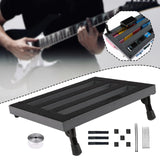 Maxbell Guitar Effect Pedal Board Effects Bracket for Stage Performance Home Concert 34cmx27cm