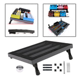 Maxbell Guitar Effect Pedal Board Effects Bracket for Stage Performance Home Concert 34cmx27cm