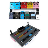 Maxbell Guitar Effect Pedal Board Effects Bracket for Stage Performance Home Concert 42cmx32cm