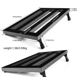 Maxbell Guitar Effect Pedal Board Effects Bracket for Stage Performance Home Concert 42cmx32cm