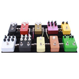 Maxbell Guitar Effect Pedal Board Effects Bracket for Stage Performance Home Concert 42cmx32cm