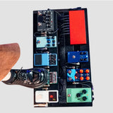 Maxbell Guitar Effect Pedal Board Effects Bracket for Stage Performance Home Concert 50cmx30cm