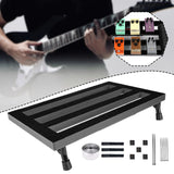 Maxbell Guitar Effect Pedal Board Effects Bracket for Stage Performance Home Concert 56cmx32cm