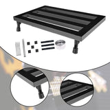 Maxbell Guitar Effect Pedal Board Effects Bracket for Stage Performance Home Concert 56cmx32cm