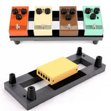 Maxbell Guitar Effect Pedal Board Effects Bracket for Home Concert Stage Performance 35cmx14cm