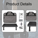Maxbell Guitar Effect Pedal Board Effects Bracket for Home Concert Stage Performance 34cmx27cm