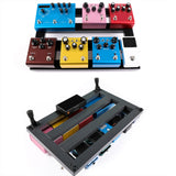 Maxbell Guitar Effect Pedal Board Effects Bracket for Home Concert Stage Performance 34cmx27cm