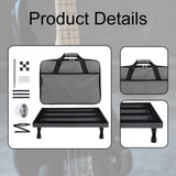 Maxbell Guitar Effect Pedal Board Effects Bracket for Home Concert Stage Performance 42cmx32cm