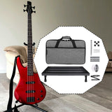 Maxbell Guitar Effect Pedal Board Effects Bracket for Home Concert Stage Performance 50cmx30cm