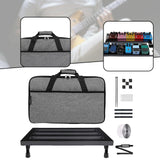 Maxbell Guitar Effect Pedal Board Effects Bracket for Home Concert Stage Performance 50cmx30cm