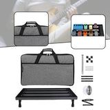Maxbell Guitar Effect Pedal Board Effects Bracket for Home Concert Stage Performance 56cmx32cm