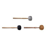 Maxbell Sound Bowl Mallet Buddhist Sound Percussion Stick for Temple Yoga Meditation Gray